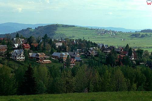 Panorama okolicy Bukowina Tatrzańska